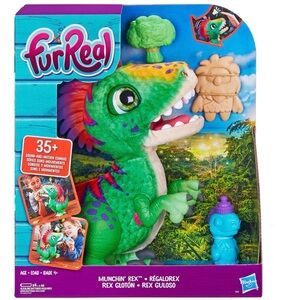 FurReal Interactive Dinosaur Toy with 3 Accessories included for kids Like New.